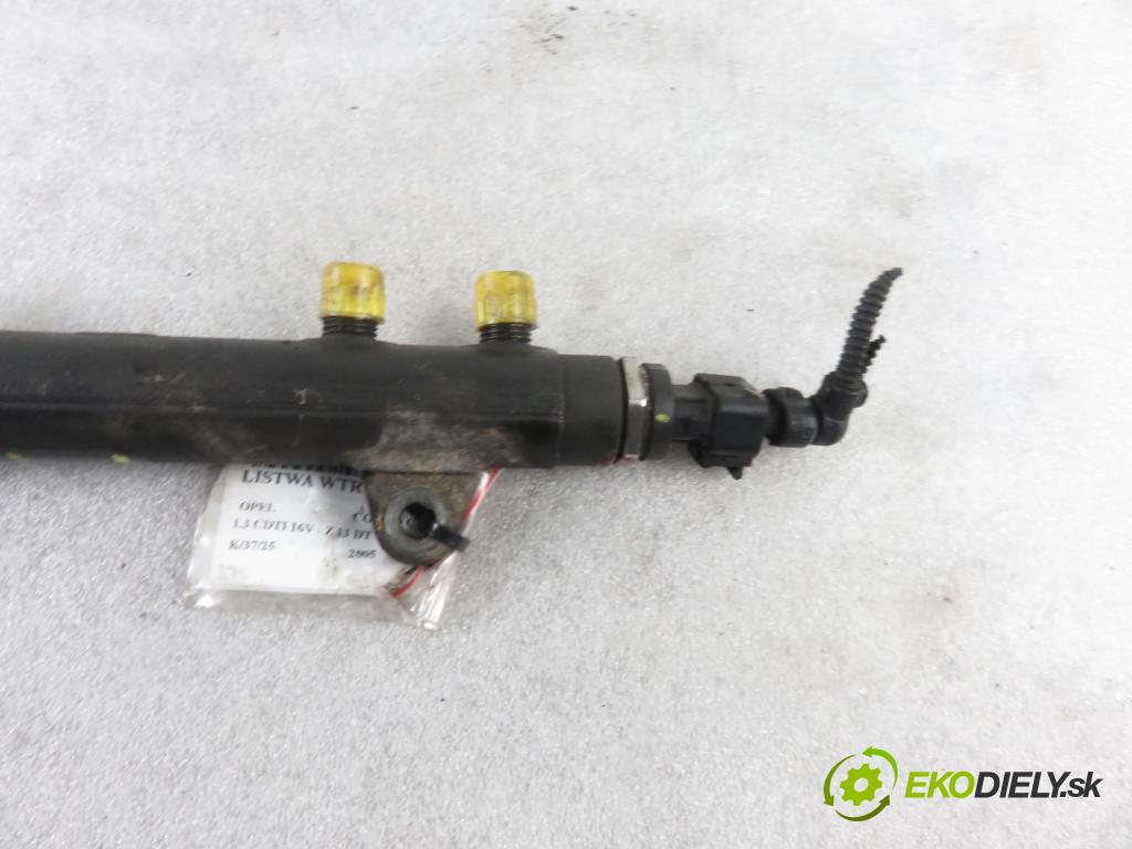 OPEL COMBO C CHLODNIA 2005 51,00 1.3 CDTI 16V - Z 13 DT 1248,00 Lišta vstrekovacia 0281002584 ; 46817523 ; 0445214044 (Vstrekovacie lišty)