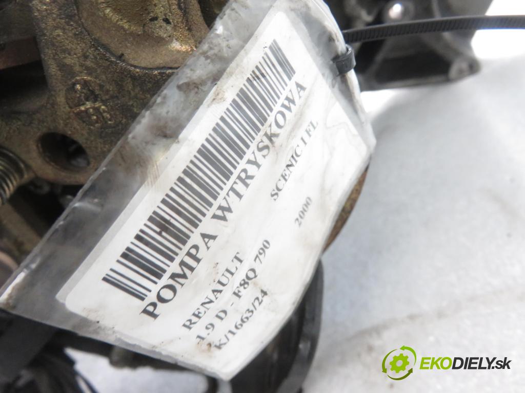 RENAULT SCENIC I (JA0/1_) MINIVAN 2000 47,00 1.9 D - F8Q 790 1870,00 Pumpa vstrekovacia R8448B281B ; LDCR02001AB1 ; LCR6735405 (Vstrekovacie čerpadlá)