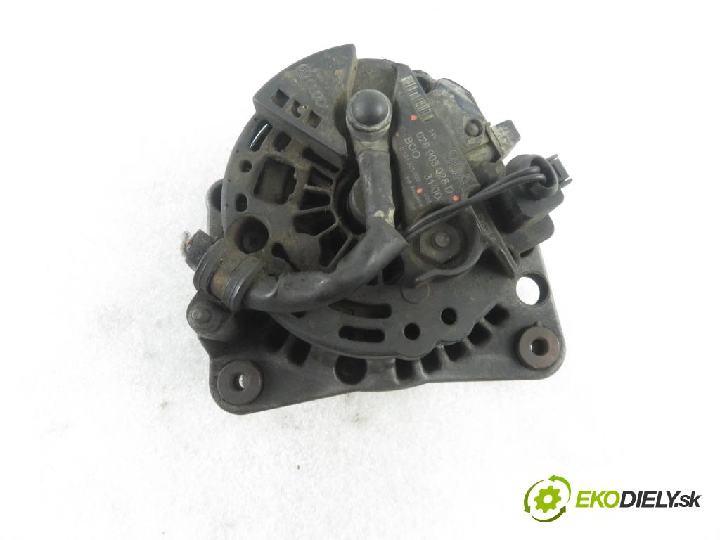SEAT LEON (1M1) HB 2001 77,00 1.6 16 V - AUS 1598,00 Alternátor 028903028D ; 0124325003 (Alternátory)