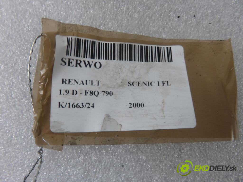 RENAULT SCENIC I (JA0/1_) MINIVAN 2000 47,00 1.9 D - F8Q 790 1870,00 Posilovač 7700846509C (Servočerpadlá, pumpy riadenia)