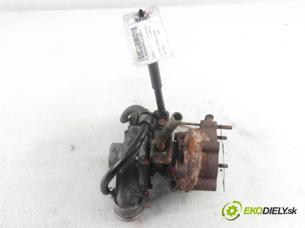 OPEL FRONTERA A (5_MWL4) TERENOWY 1997 85,00 2.5 TDS - 25TDS (VM41B) 2499,00 RYCHLONABÍJEČKA: 35242061F (Turbodúchadla (kompletní))