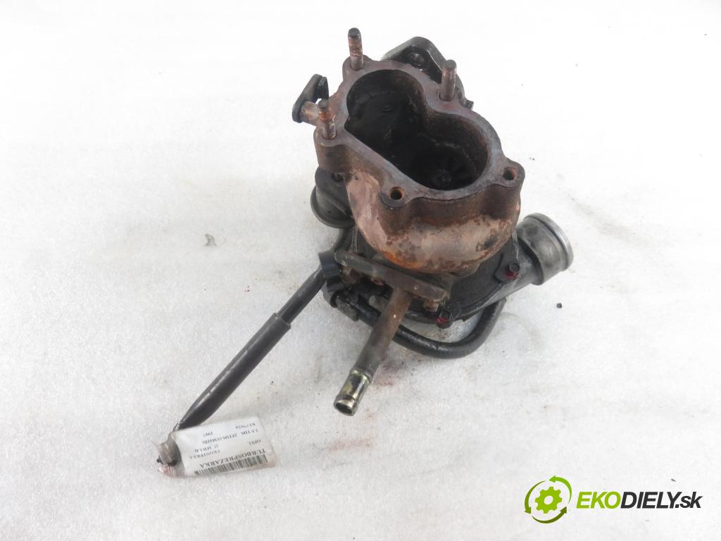 OPEL FRONTERA A (5_MWL4) TERENOWY 1997 85,00 2.5 TDS - 25TDS (VM41B) 2499,00 RYCHLONABÍJEČKA: 35242061F (Turbodúchadla (kompletní))