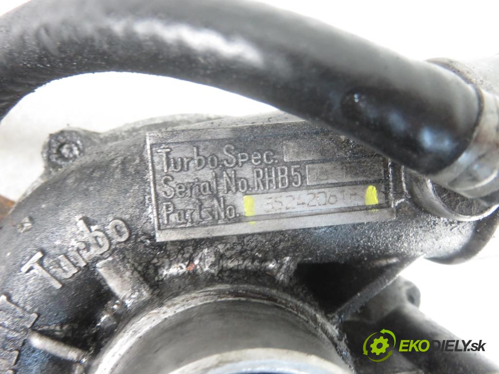 OPEL FRONTERA A (5_MWL4) TERENOWY 1997 85,00 2.5 TDS - 25TDS (VM41B) 2499,00 RYCHLONABÍJEČKA: 35242061F (Turbodúchadla (kompletní))