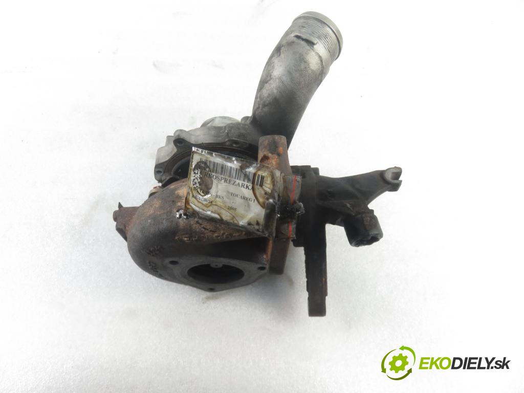 VW TOUAREG (7LA, 7L6, 7L7) SUV 2005 165,00 3.0 V6 TDI 224 - BKS 2967,00 RYCHLONABÍJEČKA: 059145715F (Turbodúchadla (kompletní))