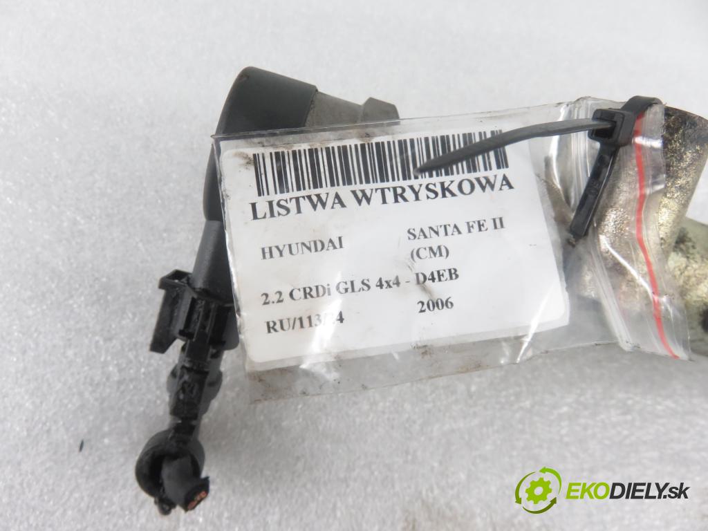 HYUNDAI SANTA FÉ II (CM) SUV 2006 110,00 2.2 CRDi GLS 4x4 150 - D4EB 2188,00 Lišta vstrekovacia 0445214085 ; 3140027400 ; 0281002507 (Vstrekovacie lišty)