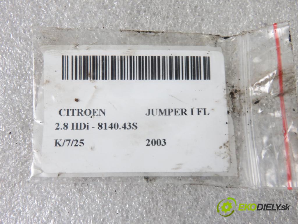 CITROEN JUMPER Skrzynia (244) FURGON 2003 94,00 2.8 HDi - 8140.43S 2798,00 vstrekovač 0445120002 (Vstrekovače)