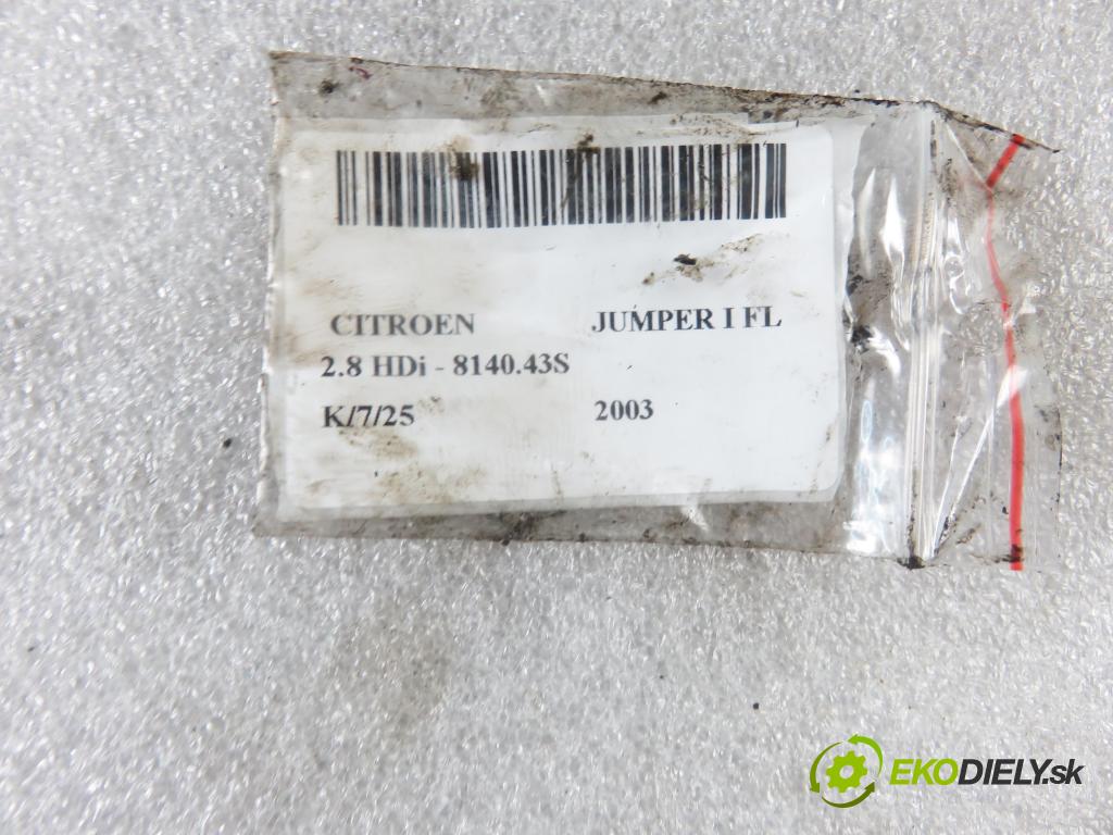 CITROEN JUMPER Skrzynia (244) FURGON 2003 94,00 2.8 HDi - 8140.43S 2798,00 vstrekovač 0445120002 (Vstrekovače)