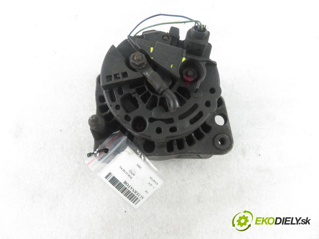 VW POLO (6N2) HB 2001 37,00 1.0 MPI 50 - AUC 999,00 Alternátor 037903025L ; 0124315005 (Alternátory)