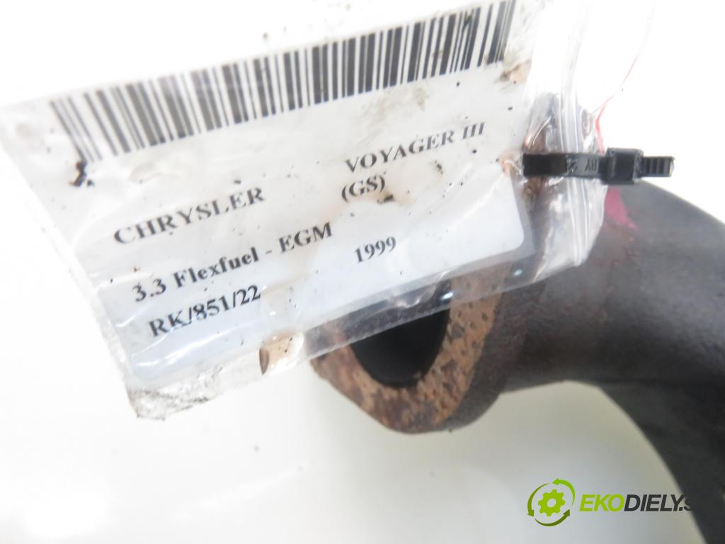 CHRYSLER VOYAGER / GRAND VOYAGER III (GS) MINIVAN 1999 128,00 3.3 Flexfuel - EGM 3301,00 potrubí VYČERPAT: 444801011 (Výfukové potrubí)