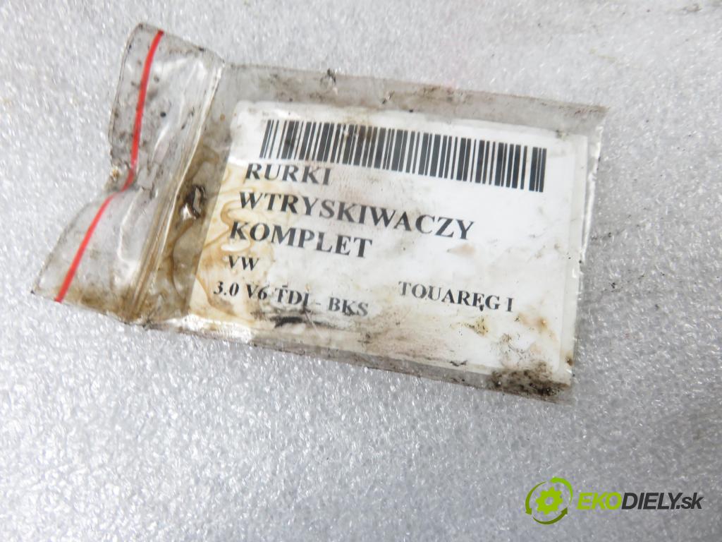 VW TOUAREG (7LA, 7L6, 7L7) SUV 2005 165,00 3.0 V6 TDI 224 - BKS 2967,00 rúrky VSTREKOVAČE: