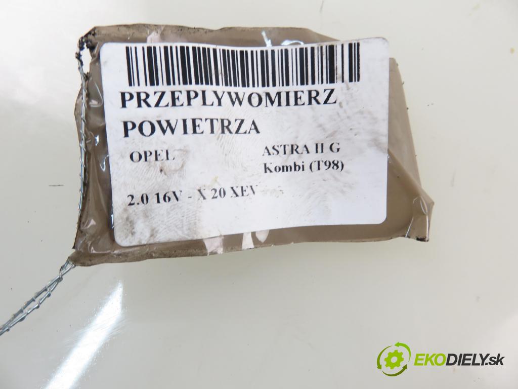 OPEL ASTRA G Kombi (T98) KOMBI 2000 100,00 2.0 16V - X 20 XEV 1998,00 váha vzduchu vzduchu 5WK9606 ; 90530463