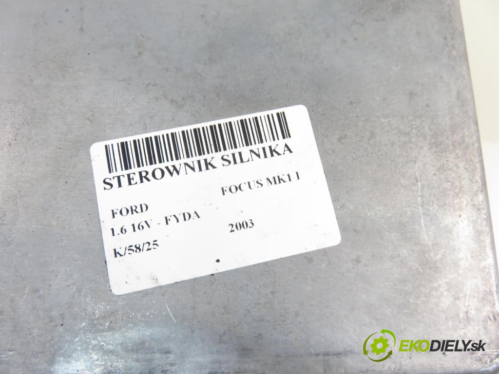 FORD FOCUS (DAW, DBW) HB 2003 74,00 1.6 16V 100 - FYDA 1596,00 Riadiaca jednotka Motor 1M5F12A650BE