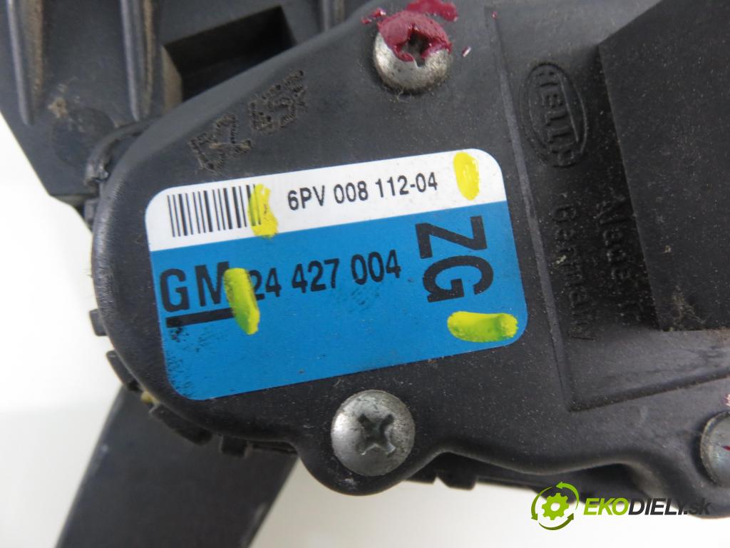 OPEL ASTRA H GTC (L08) HB 2005 110,00 1.9 CDTi - Z 19 DTH 1910,00 Potenciometer plynu 24427004ZG ; 6PV00811204 (Pedále)