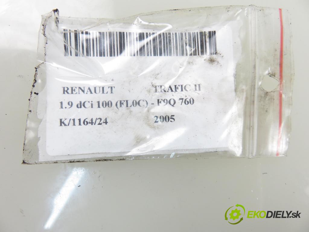RENAULT TRAFIC II Skrzynia (FL) FURGON 2005 74,00 1.9 dCi 100 - F9Q 760 1870,00 Brzdič strmeň pravé zadné
