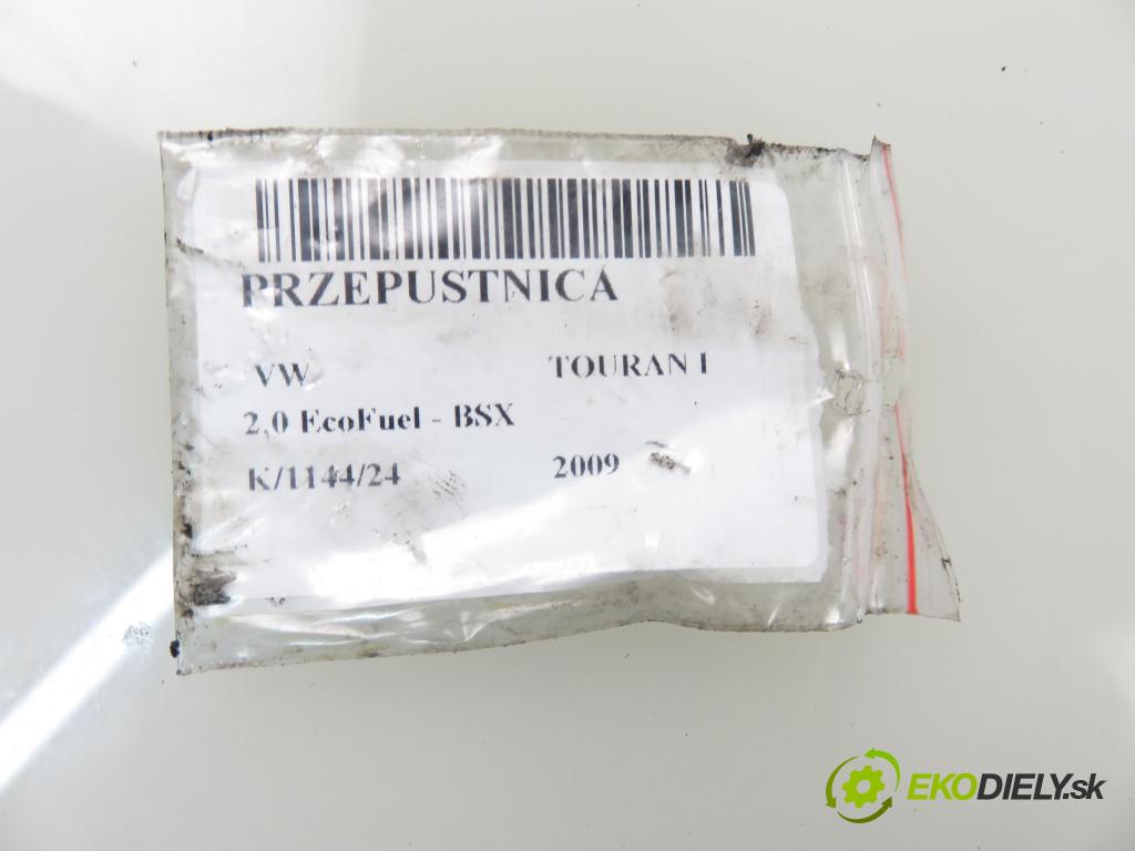 VW TOURAN (1T1, 1T2) MINIVAN 2009 80,00 2.0 EcoFuel - BSX 1984,00 Škrtiaca klapka 408238327005Z (Škrtiace klapky)