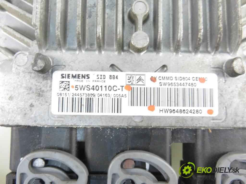 CITROEN C3 I (FC_) HB 2004 50,00 1.4 HDi 8V - 8HX 1398,00 Riadiaca jednotka Motor SW9653447480 ; HW9648624280 ; 5WS40110CT