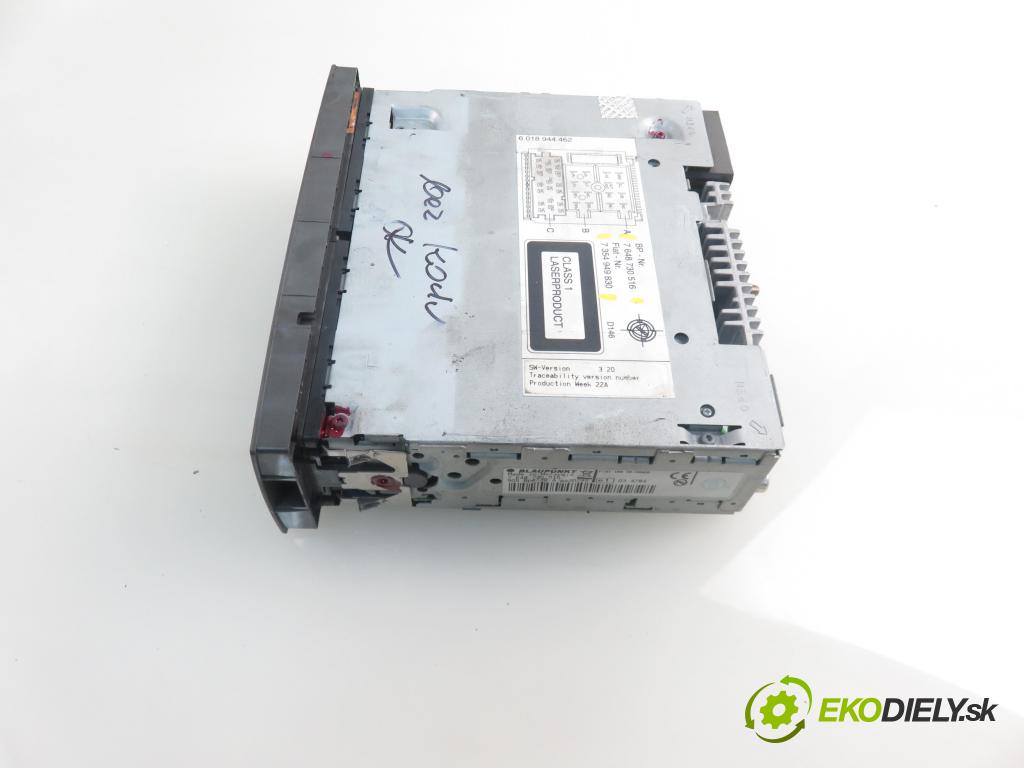 FIAT PANDA Van (169_) HB 2007 40,00 1.1 - 187 A1.000 1108,00 RADIO CD 7648730516