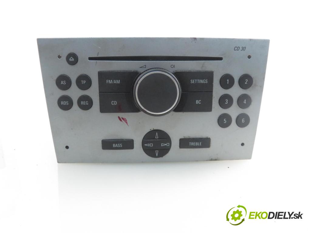 OPEL MERIVA A nadwozie wielkoprzestrzenne (MPV) (X03) HB 2006 77,00 1.6 16V 105 - Z 16 XEP 1598,00 RADIO 13190855