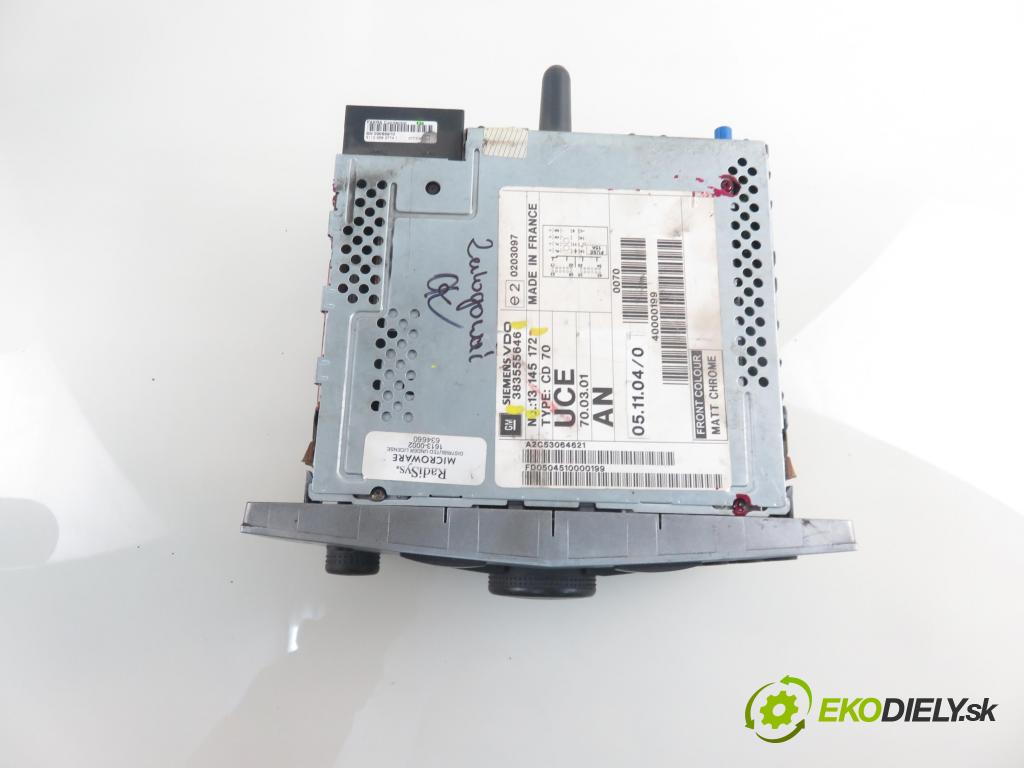 OPEL ASTRA H GTC (L08) HB 2005 110,00 1.9 CDTi - Z 19 DTH 1910,00 RADIO CD 13145172 ; 383555646