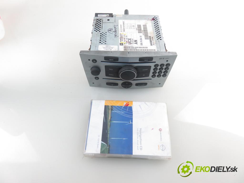 OPEL ASTRA H GTC (L08) HB 2005 110,00 1.9 CDTi - Z 19 DTH 1910,00 RADIO CD 13145172 ; 383555646