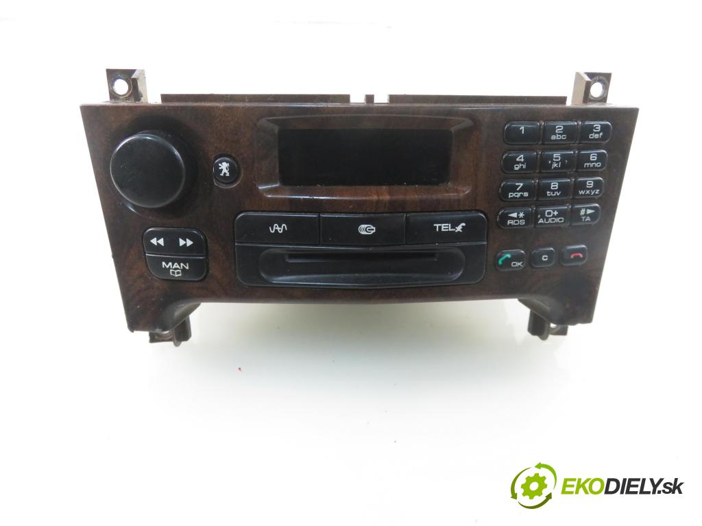 PEUGEOT 607 (9D, 9U) SEDAN 2003 98,00 2.2 HDI - 4HX (DW12TED4/FAP) 2179,00 RADIO 96435880 ; 96435880BV
