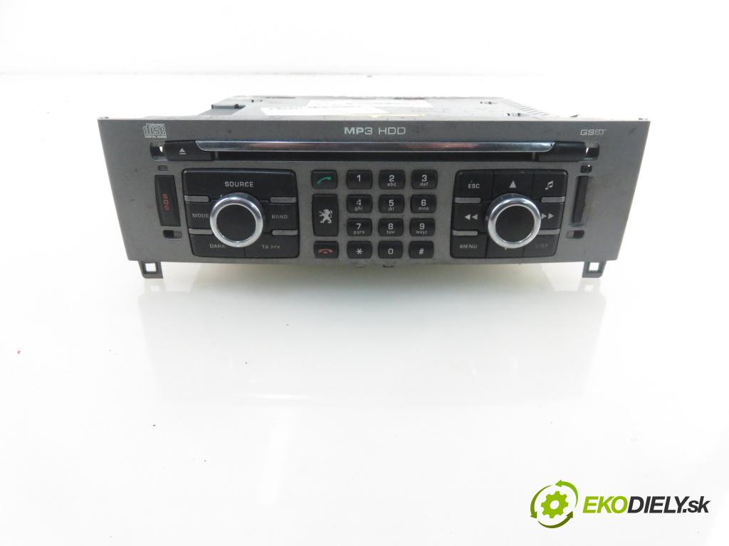 PEUGEOT 308 SW KOMBI 2008 103,00 1.6 THP 140 - 5FT (EP6DT) 1598,00 RADIO CD 96658736XH