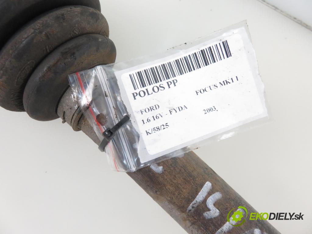 FORD FOCUS (DAW, DBW) HB 2003 74,00 1.6 16V 100 - FYDA 1596,00 Poloos PP