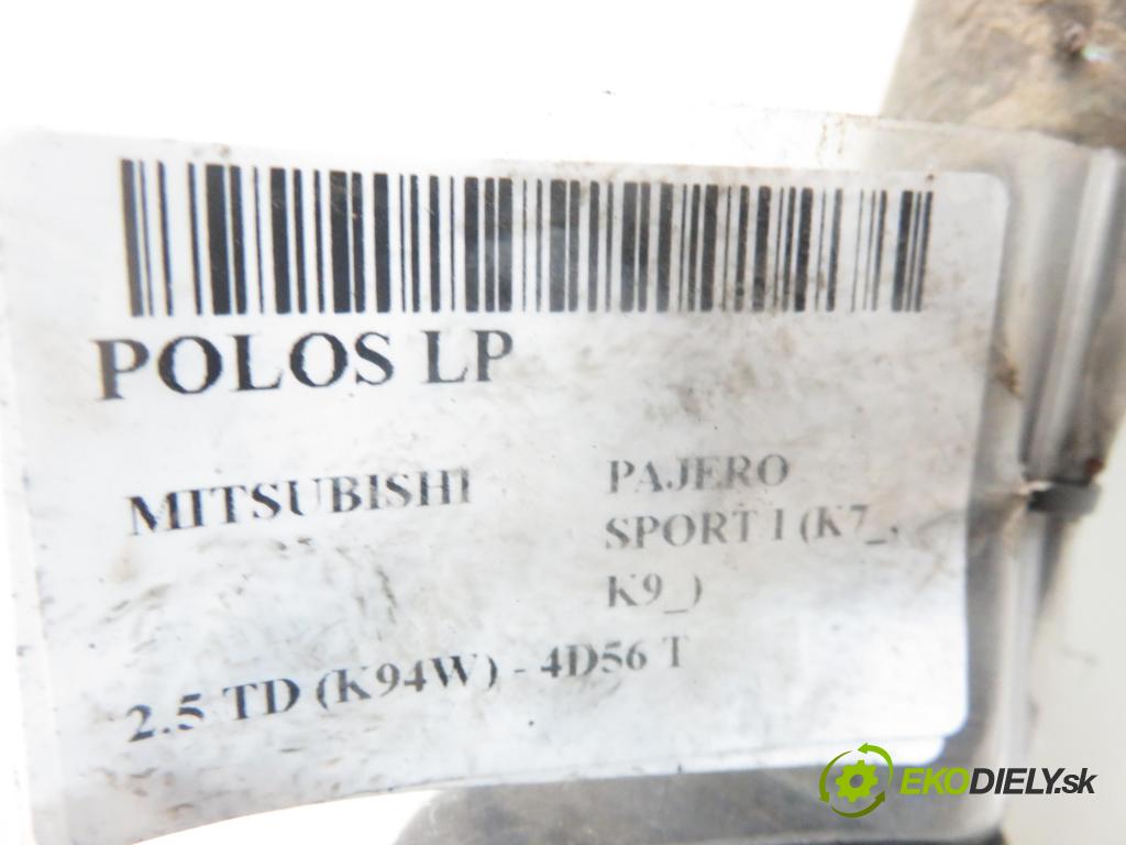 MITSUBISHI PAJERO SPORT I (K7_, K9_) SUV 1999 73,00 2.5 TD (K94W) 99 - 4D56 T 2477,00 Poloos LP