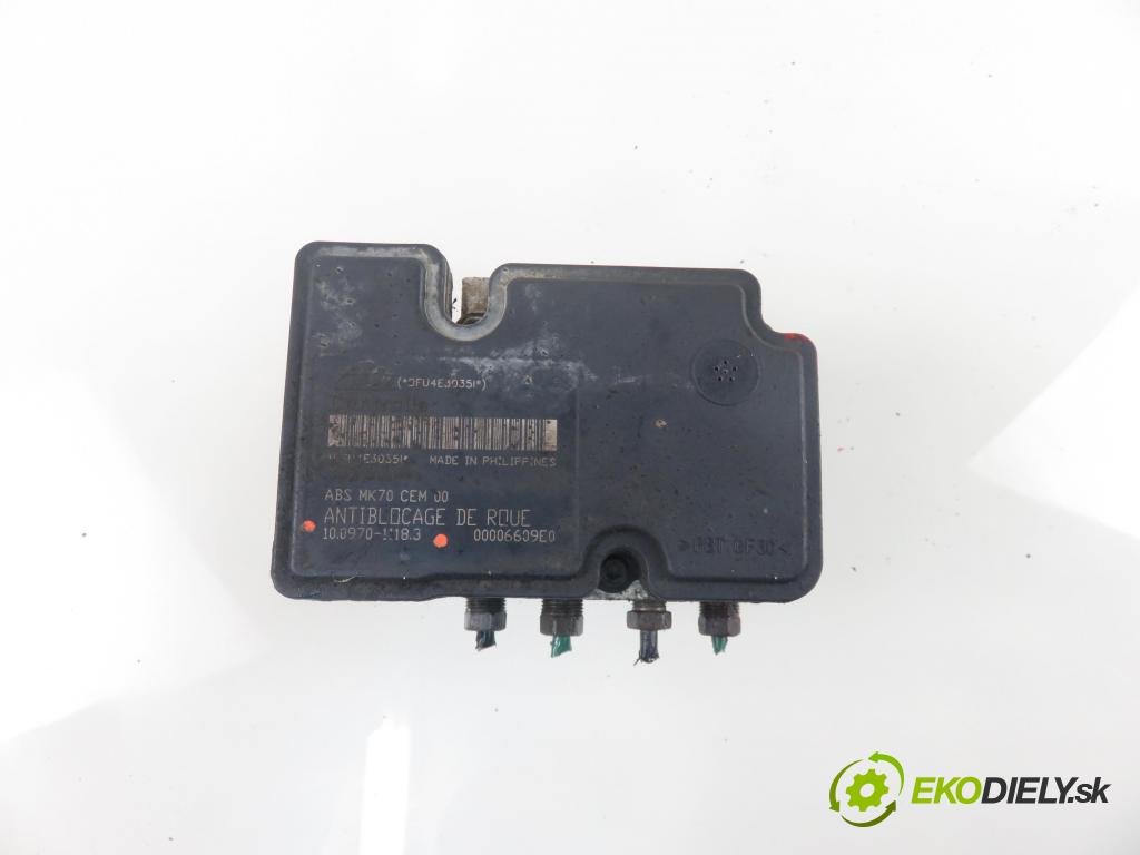 CITROEN C3 I (FC_) HB 2004 50,00 1.4 HDi 8V - 8HX 1398,00 Pumpa ABS 10097011183 ; 9652182680 (Pumpy ABS)