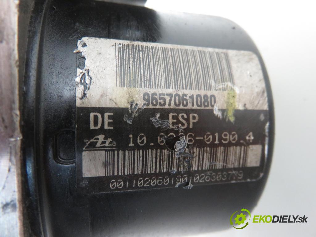 CITROEN C5 II Break (RE_) KOMBI 2006 80,00 1.6 HDi (RE8HZB) - 9HZ (DV6TED4) 1560,00 Pumpa ABS 10096011403 ; 9657061080 (Pumpy ABS)