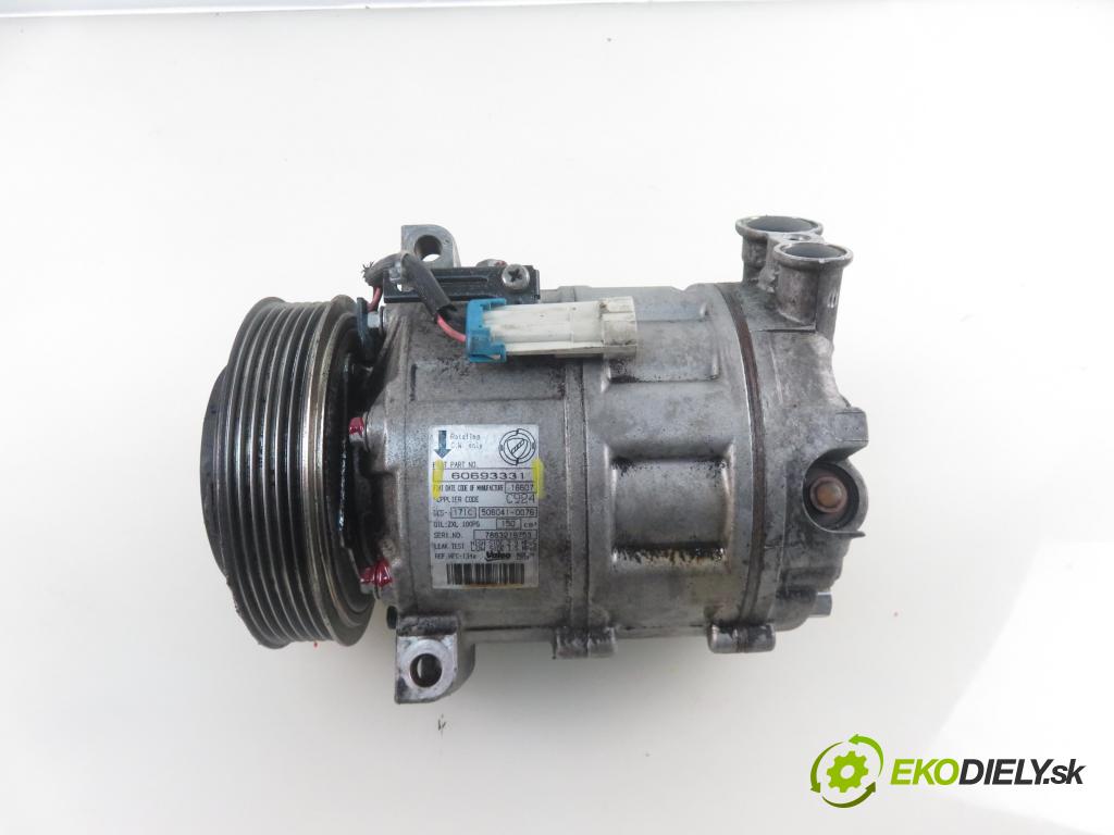 ALFA ROMEO 159 Sportwagon (939_) KOMBI 2007 110,00 1.9 JTDM 16V - 939 A2.000 1910,00 KOMPRESOR: klimatizácie 60693331 (Kompresory klimatizácie)