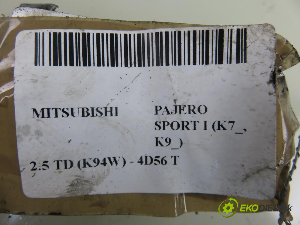 MITSUBISHI PAJERO SPORT I (K7_, K9_) SUV 1999 73,00 2.5 TD (K94W) 99 - 4D56 T 2477,00 chladič oleja MR464204
