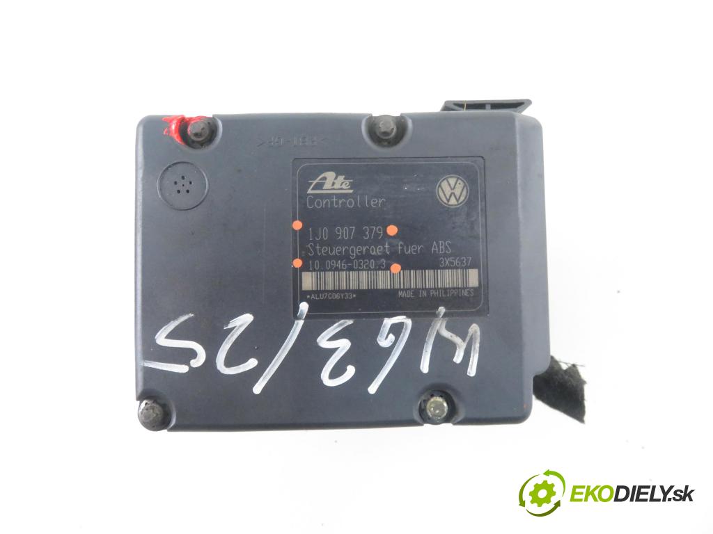 AUDI A3 (8L1) HB 1997 74,00 1.6 - AKL 1595,00 Pumpa ABS 1J0907379 ; 10094603203 ; 1J0614117A (Pumpy ABS)