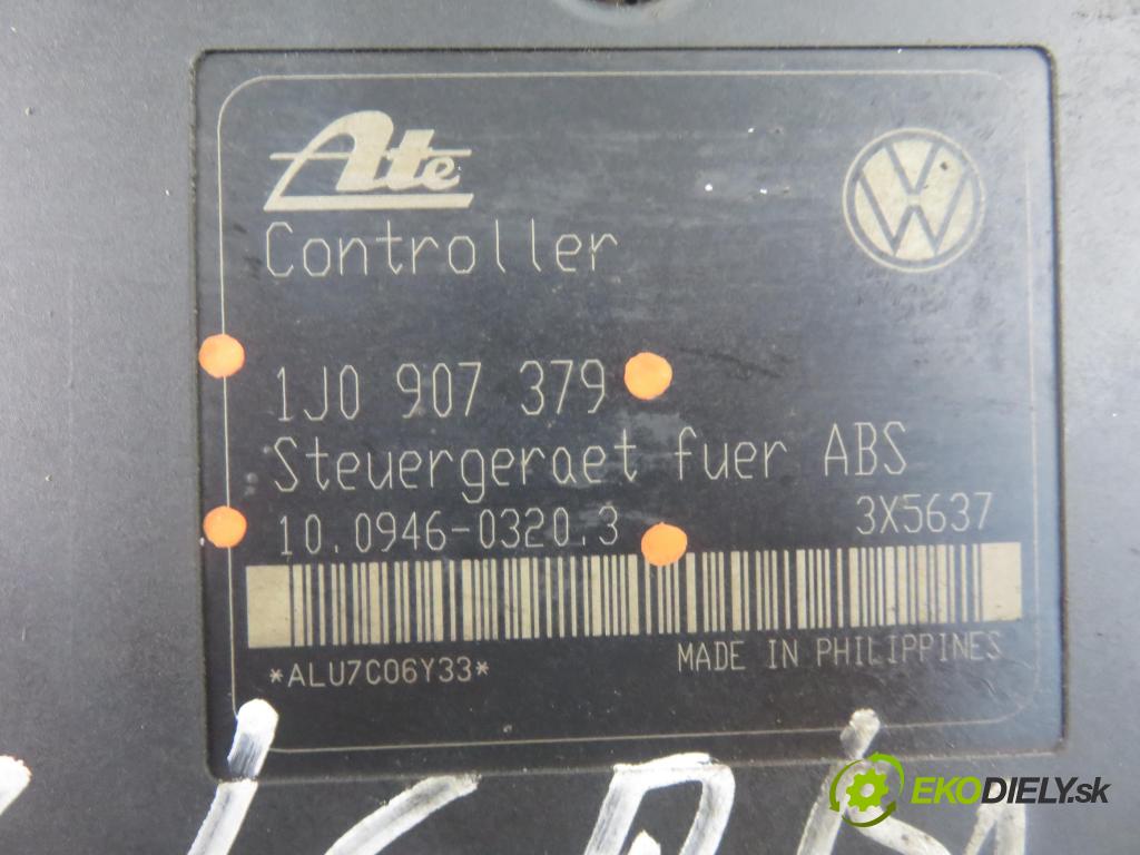 AUDI A3 (8L1) HB 1997 74,00 1.6 - AKL 1595,00 Pumpa ABS 1J0907379 ; 10094603203 ; 1J0614117A (Pumpy ABS)