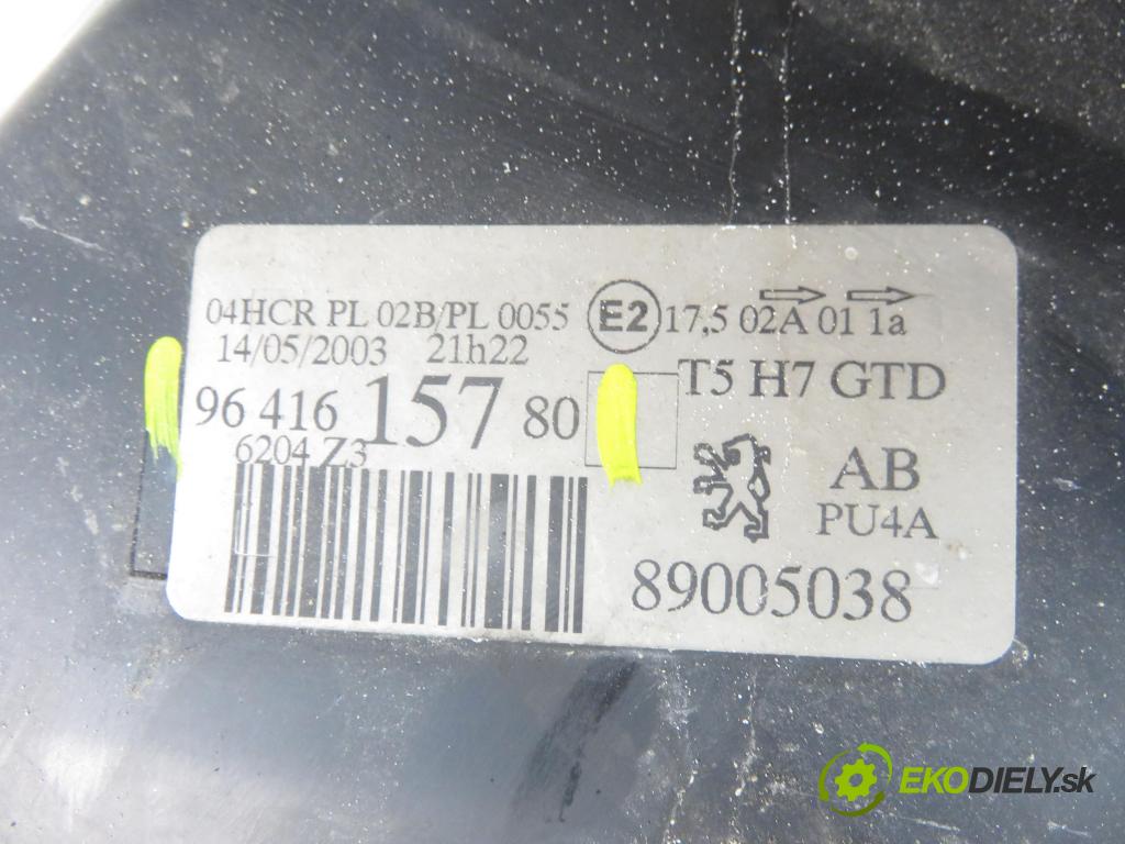 PEUGEOT 307 SW (3H) KOMBI 2003 79,00 2.0 HDI 110 - RHS 1997,00 světlo LP 9641615780