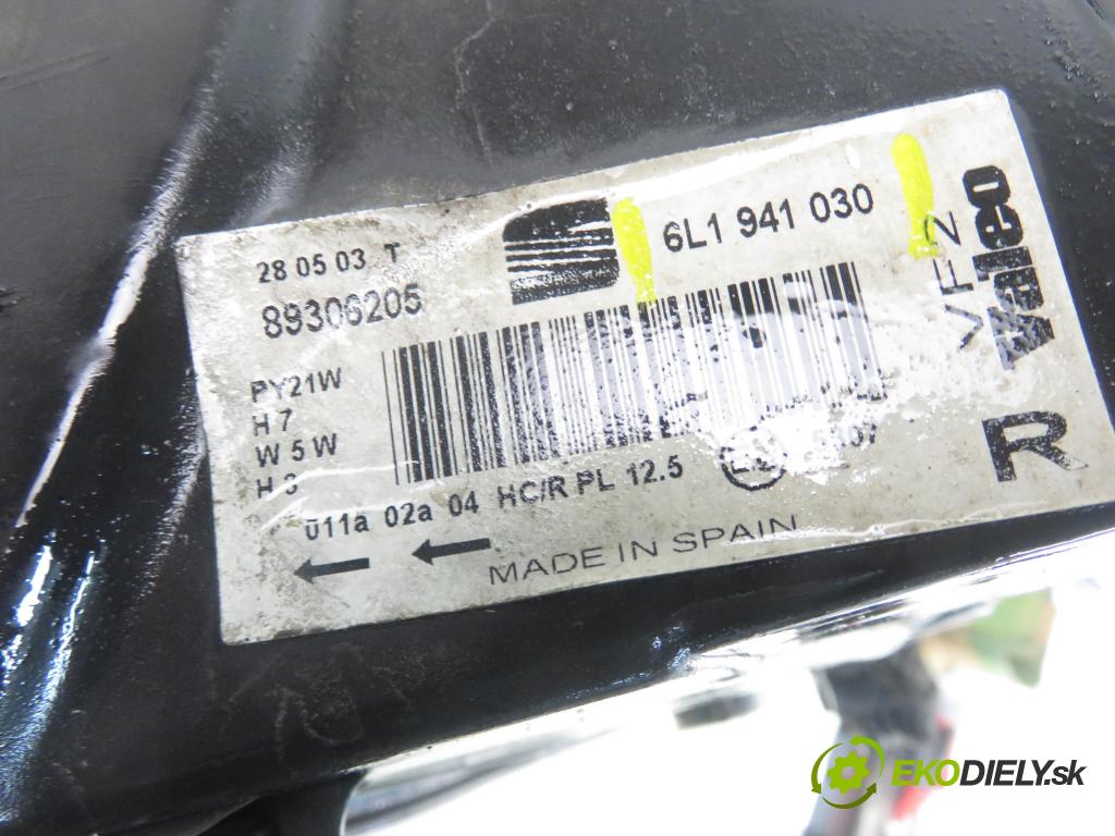 SEAT CORDOBA (6L2) SEDAN 2004 74,00 1.4 16V - BBZ 1390,00 světlo PP 6L1941030