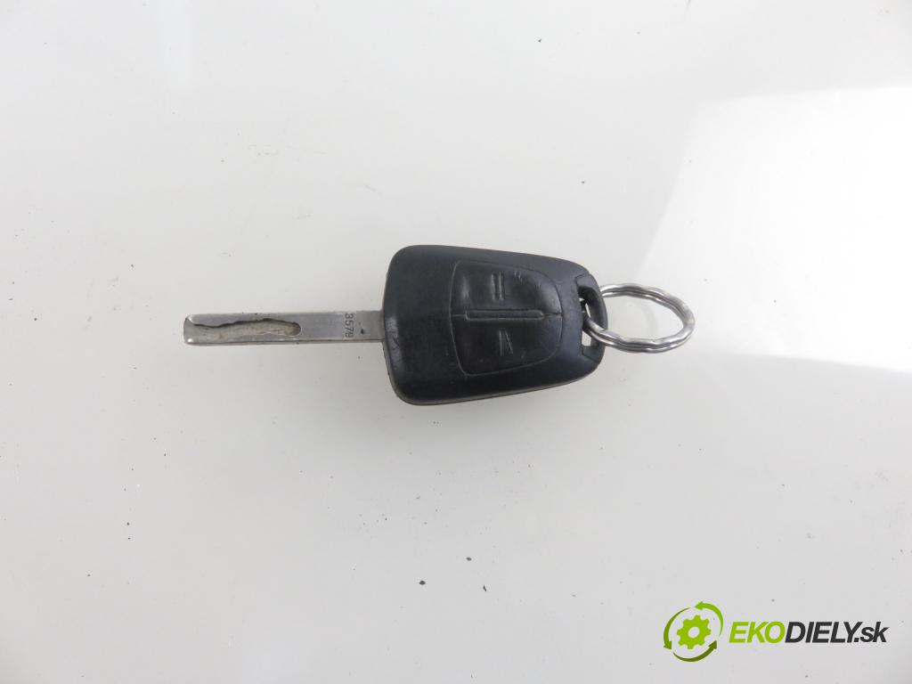 OPEL ZAFIRA B (A05) MINIVAN 2006 88,00 1.9 CDTI 8V 120 - Z 19 DT 1910,00 spinačka 2421430 ; N0501881 ; N0501882 (Spínacie skrinky a kľúče)