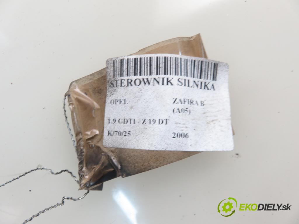 OPEL ZAFIRA B (A05) MINIVAN 2006 88,00 1.9 CDTI 8V 120 - Z 19 DT 1910,00 Riadiaca jednotka Motor 55198922 ; 0281012549 ; 55198922BR