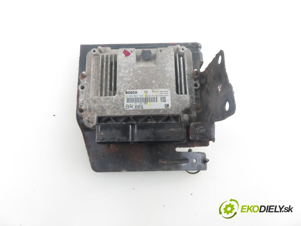 OPEL ZAFIRA B (A05) MINIVAN 2006 88,00 1.9 CDTI 8V 120 - Z 19 DT 1910,00 Riadiaca jednotka Motor 55198922 ; 0281012549 ; 55198922BR