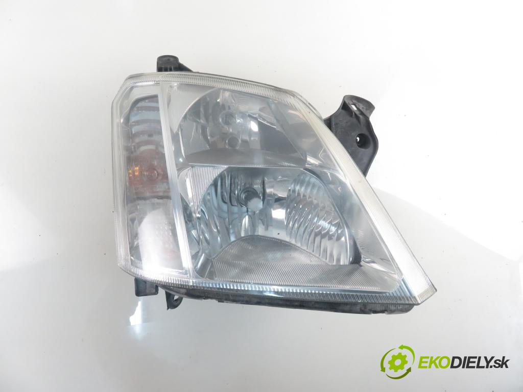 OPEL MERIVA A nadwozie wielkoprzestrzenne (MPV) (X03) MINIVAN 2005 74,00 1.6 16V - Z 16 XE 1598,00 světlo PP 93321053