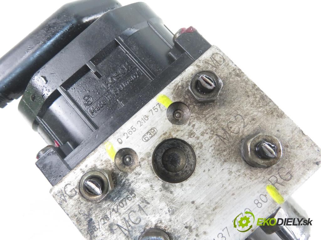 PEUGEOT 307 (3A/C) HB 2001 66,00 2.0 HDi 90 - RHY (DW10TD) 1997,00 Pumpa ABS 0273004562 ; 9643777980 ; 0265216757 (Pumpy ABS)