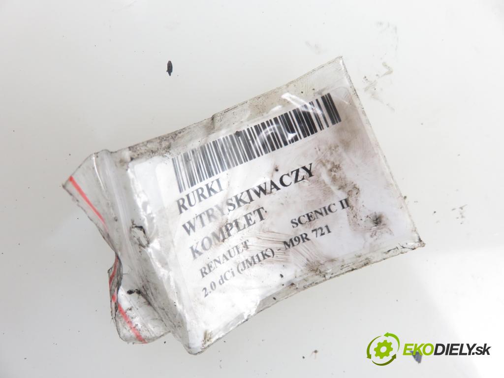 RENAULT SCENIC II (JM0/1_) MINIVAN 2007 110,00 2.0 dCi (JM1K) - M9R 721 1995,00 rúrky VSTREKOVAČE: 