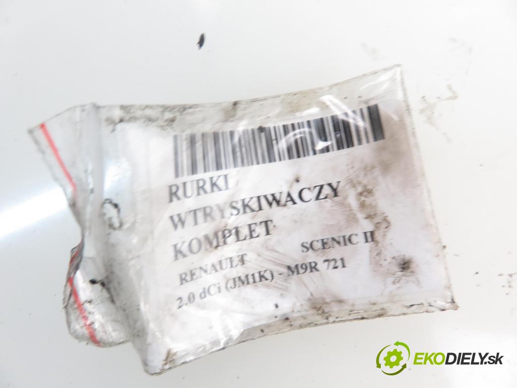 RENAULT SCENIC II (JM0/1_) MINIVAN 2007 110,00 2.0 dCi (JM1K) - M9R 721 1995,00 rúrky VSTREKOVAČE: