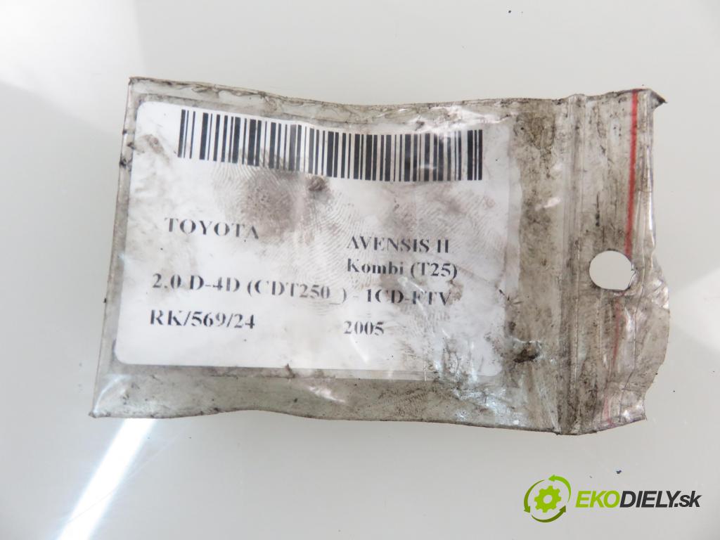 TOYOTA AVENSIS Kombi (_T25_) KOMBI 2005 85,00 2.0 D-4D 116 - 1CD-FTV 1995,00 vstrekovač 236700G010 (Vstrekovače)