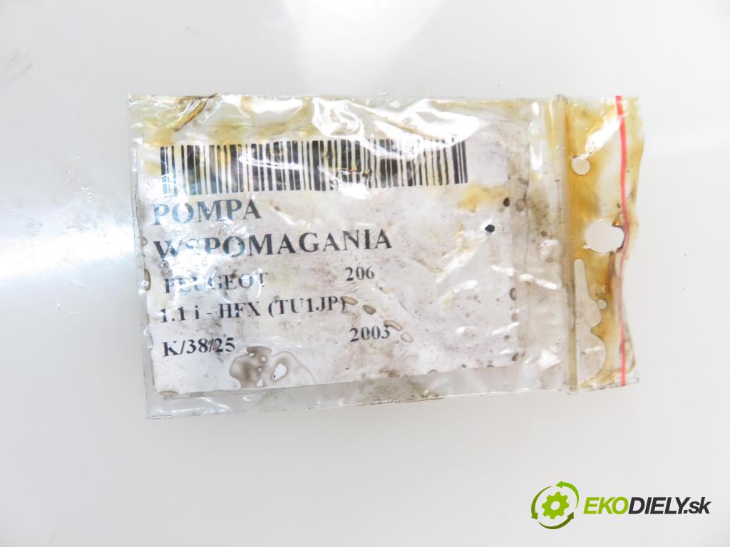 PEUGEOT 206 liftback (2A/C) HB 2003 440,00 1.1 i - HFX (TU1JP) 1124,00 Pumpa servočerpadlo 9636868880 ; 26079833QN (Servočerpadlá, pumpy riadenia)