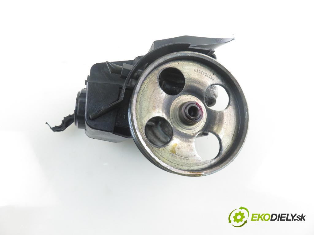 PEUGEOT 206 liftback (2A/C) HB 2003 440,00 1.1 i - HFX (TU1JP) 1124,00 Pumpa servočerpadlo 9636868880 ; 26079833QN (Servočerpadlá, pumpy riadenia)