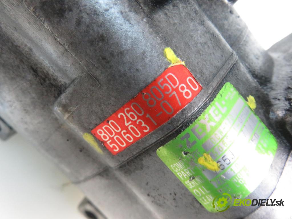 AUDI A6 (4B2, C5) SEDAN 1997 81,00 1.9 TDI - AFN 1896,00 KOMPRESOR: klimatizácie 8D0260805D ; 5062310500 (Kompresory klimatizácie)