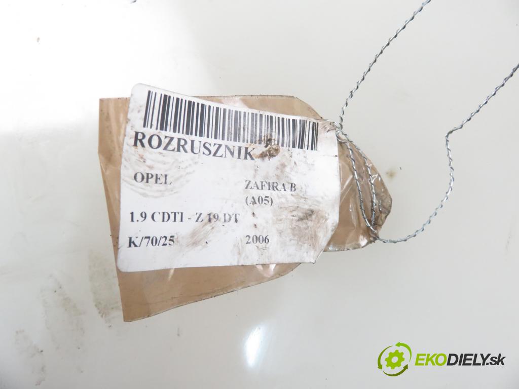 OPEL ZAFIRA B (A05) MINIVAN 2006 88,00 1.9 CDTI 8V 120 - Z 19 DT 1910,00 Štartér S5136 (Štartéry)