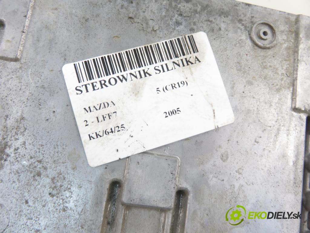 MAZDA 5 (CR19) MINIVAN 2005 107,00 2 - LFF7 1999,00 Riadiaca jednotka Motor E6T53975H1 ; LFD718881C