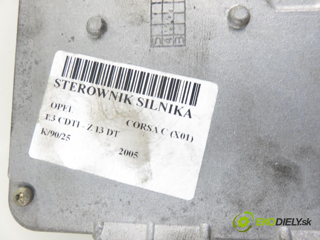 OPEL CORSA C (X01) HB 2005 51,00 1.3 CDTI - Z 13 DT 1248,00 Riadiaca jednotka Motor 55196352ZJ ; 7160004903
